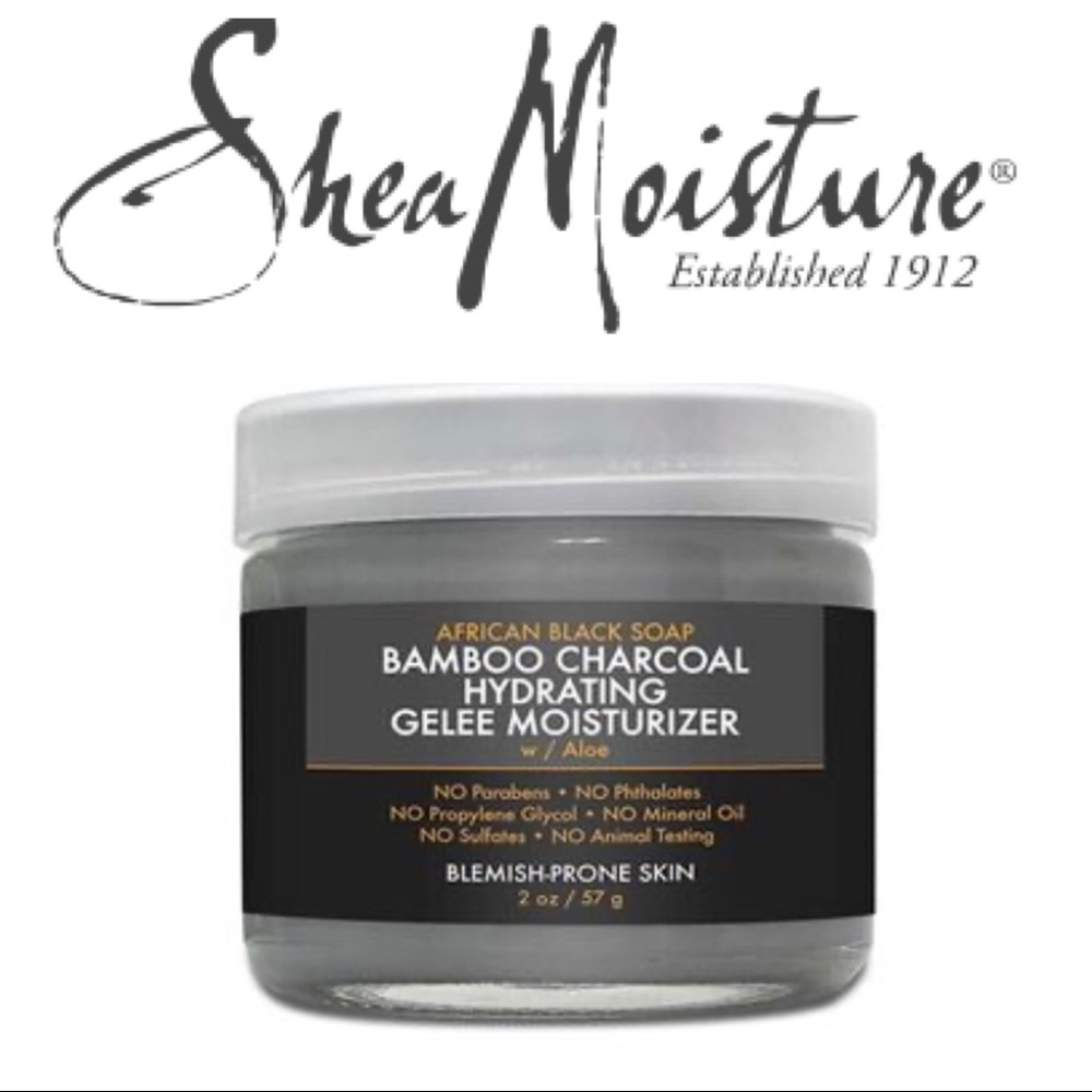 SHEA MOISTURE AFRICAN BLACK SOAP CHARCOAL MOISTURE